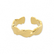 Anillos Acero Inox Dorado