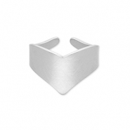 Anillos Acero Inox Plateado