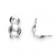 Fornituras acero inox tapa nudos 3.2mm Plateado