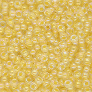 Rocalla Miyuki 8/0 Light Yellow Lined Crystal AB 8-273