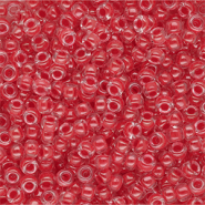 Rocalla Miyuki 8/0 Dark Coral Lined Crystal 8-0226