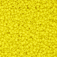 Rocalla Miyuki 15/0 Opaque Yellow 15-0404