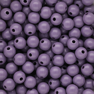 DQ Abalorios acr&iacute;licos 10 mm brillante Purple haze 18-3718 TCX
