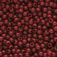 DQ Abalorios acr&iacute;licos 6 mm brillante Salsa red 18-1657 TCX