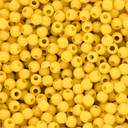 DQ Abalorios acr&iacute;licos 6 mm brillante Vibrant yellow 13-0858 TCX