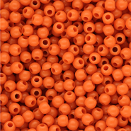 DQ Abalorios acr&iacute;licos 4 mm brillante Orange peel 16-1359 TCX
