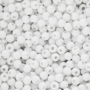 DQ Abalorios acr&iacute;licos 4 mm brillante Snow white 11-0602 TCX