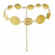 Cadena para la cadera bohemios Dorado