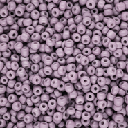 Rocalla cristal 8/0 (3mm) P&uacute;rpura malva polvo