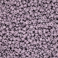 Rocalla cristal 12/0 (2mm) P&uacute;rpura malva polvo