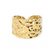 Anillos Acero Inox Dorado