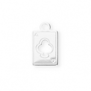 Colgantes Acero Inox carta Plateado