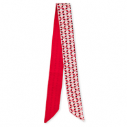 Bandana Pa&ntilde;uelo con ojos Rosa claro-rojo-negro