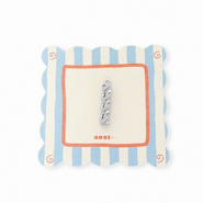 BY31® Colgantes de latón Eco-brass pasta fusilli Plateado