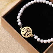 Set de inspiraciones Elaboración de pulseras y collares con colgantes y entrepieza de acero inoxidable