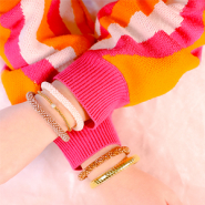 Nuevo  Nuevas pulseras facetadas deslumbrantes