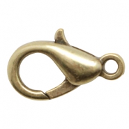 Mosquet&oacute;n met&aacute;lico DQ 23mm Bronce viejo (sin n&iacute;quel)