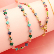 Set de inspiraciones Crea una colección única con piedras naturales corazones y tréboles