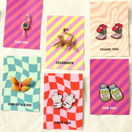 Nuevo  ¡Novedad! Broches, pins y tarjetas de joyería