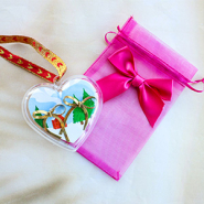 Set de inspiraciones Mezcla & combina: Bolsos de organza y adornos para regalos