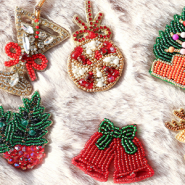 Set de inspiraciones Crea una colección festiva mágica con nuestros broches navideños 