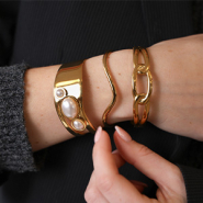 Nuevo  Colección de pulseras de acero inox