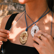 Nuevo ¡Nuevo! Cordón de cuero en colores tendencia