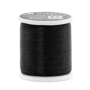 Hilo Miyuki Beading Negro