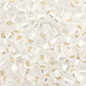 Miyuki Rocalla 6/0 Silverlined crystal 6-1
