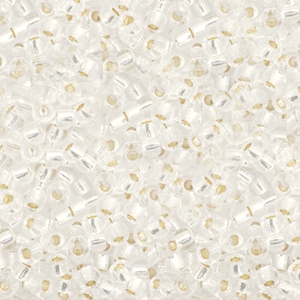 Miyuki Rocalla 11/0 Silverlined crystal 11-1