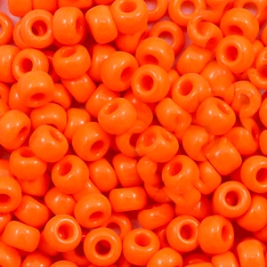 Miyuki Rocalla 6/0 Opaque orange 6-406