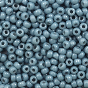 Miyuki Rocalla 8/0 Duracoat opaque bayberry blue 8-4482