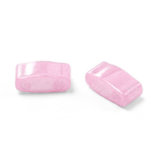 Abalorios Miyuki mitad de tila 5x2.3mm Opaque luster antique rose HTL-599