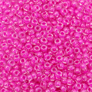 Rocalla Miyuki 11/0 Inside color luster fuchsia 11-209