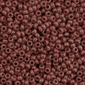 Rocalla Miyuki 11/0 Opaque red brown 11-419