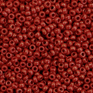 Rocalla Miyuki 11/0 Duracoat opaque jujube red 11-4469