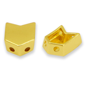 Abalorios Tile flecha Dorado
