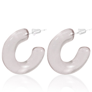 Pendientes Trendy criolla Taupe