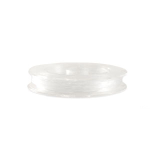 Hilo para enfilado el&aacute;stico 0.5mm Transparente