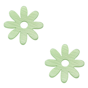 Colgantes Polaris Lucido flor Verde p&aacute;lido