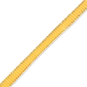 Cinta Amarillo c&aacute;lido-plateado