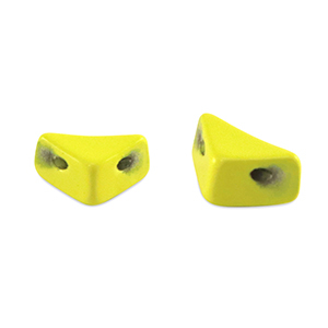 Abalorios Tile tri&aacute;ngulo Amarillo