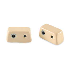 Abalorios Tile rect&aacute;ngulo Beige albaricoque