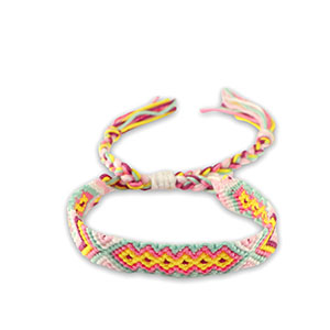 Pulsera tobillera Trendy Azul turquesa delicado-amarillo