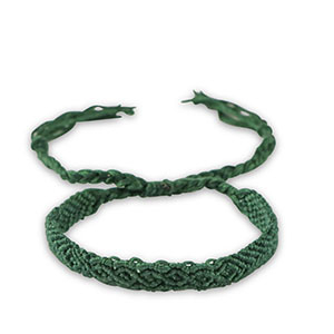 Pulseras Trendy Verde cl&aacute;sico oscuro