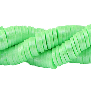 Abalorios Katsuki 4mm Verde ceniza-revestimiento pearl shine