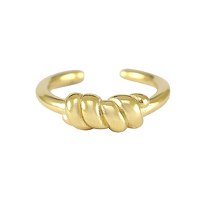 Anillos Acero Inox Dorado