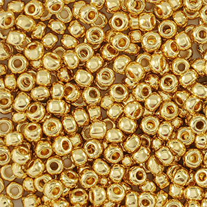 Rocallas Preciosa 24K 10/0-68304 Dorado