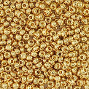 Rocallas Preciosa 24K 11/0-68304 Dorado