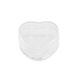Bandejas para joyer&iacute;a coraz&oacute;n transparente